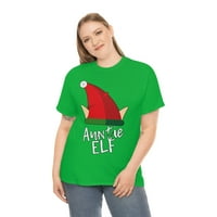 Majica za božićnu kostimu tetke elf
