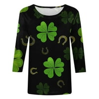 Sretna majica St Patrick za žene leprechaun omladinski majica Gnomes Irish Shamrock pokloni vrhovi tees