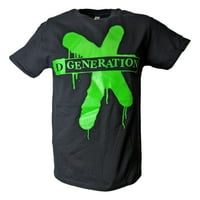 D-Generation Green Splatter Logo Muške majice s