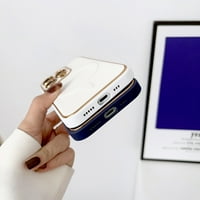 Mantto za iPhone Pro 6.1 Kompatibilan sa magsafe punjenjem, otporan na udarce lagani PU kožni mekani