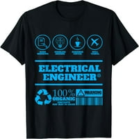 Smiješne električarne umjetnosti Muškarci Ženska majica Električne inženjere Humor