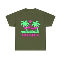 Florida Flamingos Unise grafička majica, veličina S-5XL