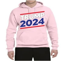 Divlji Bobby, Trump Izborni predsjednik Politički unizani grafički kapuljač dukseri, lagana ružičasta,