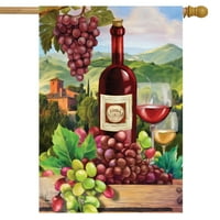 Zemlja vina Ljetna kuća zastava Vinograd Grožđe 28 40 Briarwood Lane