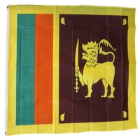 Šri Lanka - 3'x5 'poliesterska zastava