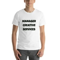 Menadžer Creative Services Fun Style Stil Pamučna majica kratkih rukava po nedefiniranim poklonima