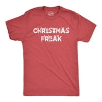 Muški božićni nakazni majica smiješni odmor Xmas Party Graphic Novelty Tee - XL grafički teže