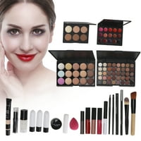 Komplet za šminku, kozmetički set Eyeliner Professional Easy Color Eye Shadow sa kozmetičkom torbom za žene za svakodnevnu upotrebu