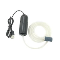 Akvarijska zračna pumpa Mini USB visoke efikasnosti Jednokrevetna izlazna pumpa za kiseonike Crna