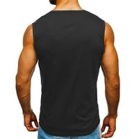 Košulje za muškarce čišćenje Muška unise dnevna majica 3D ispis grafički grafički vrhovi bez rukava,