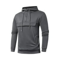 Duksevi Zimska odjeća za vjerene vježbe za muškarce Tamno sivo XL
