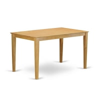Set stola za visinu - stol za sakupljanje i kontra visina stolica-završna obrada: Hrast, broj predmeta: 7, oblik: pravougaoni, stil: drvna sjedala