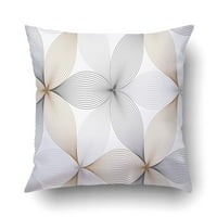 Cvjetni uzorak koji se ponavlja linearna latica geometrijske jastuke cvijeta pokriva jastučneke