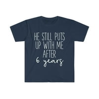 Košulja 6. godišnjice, pokloni, majica, majica