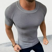 Akiihool Men T majice Grafički mens casual osnovna majica Slim Fit Pulover kratki rukav vrhovi kratkih