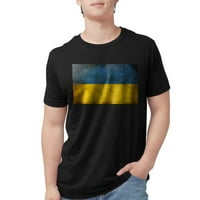 Cafepress - Ukrajina Muška deluxe majica - Muška majica Tri-Blend