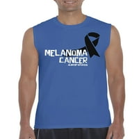 Normalno je dosadno - muške grafičke majice bez rukava, do muškaraca veličine 3xl - melanoma rak kože
