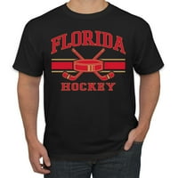 Wild Bobby City of Florida Hockey Fantasy Fon Sports Muška majica, crna, srednja