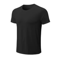 HFYIHGF muške klasične majice Brzo suho kratki rukav Slim Crewneck Athletic Gym majice na otvorenom TEE TEE