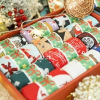 Muška kompresija uzročno božićni zimski Ankel High Čarapa Pokloni
