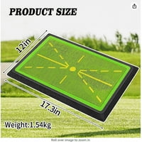 Golf Hittit Mat, Golf Mat za otkrivanje ljuljanja, golf mat-instant putanje povratne informacije, analiza Switch staza i ispravno udaranje Podržavanje Golf prakse prostirke za golf za unutarnju vanjsku pomoć